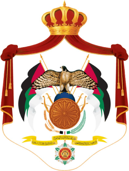герб иордании